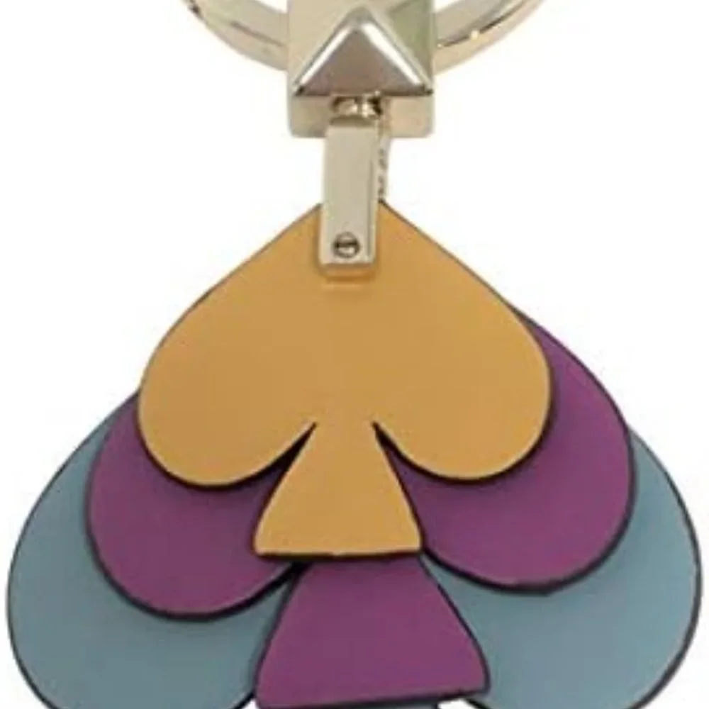 Kate Spade Stacked Spade Key FOB in Seaside - Picture 1 of 10